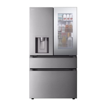 Vista frontal de Refrigeradora LG French Door 630L Instaview™, Dual Craft Ice™ y ThinQ™ GM81SXD