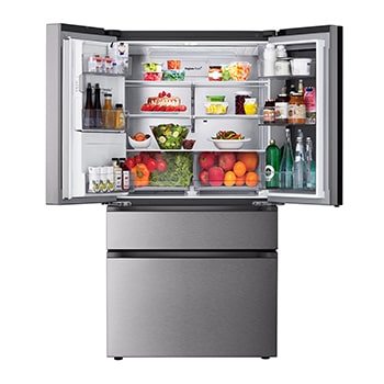 LG Refrigeradora LG French Door 630L Instaview™, Dual Craft Ice™ y ThinQ™, GM81SXD