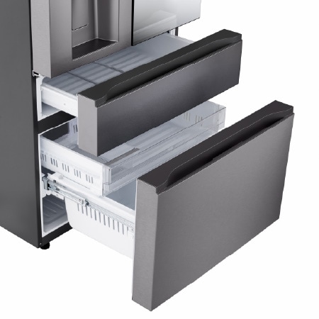 LG Refrigeradora LG French Door 630L Instaview™, MyColor™ y Dual Craft Ice™, GM81SXD