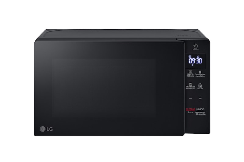 Microondas LG NeoChef™ 20 L EasyClean™, Negro + LG WashTower™ de 25kg de Lavado / 20kg de Secado - AI DD™, ThinQ™ con Motor Dual Inverter Heat Pump, Platinum Silver