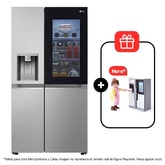 Refrigeradora LG Side by Side 617L, InstaView™ y DoorCooling+™