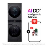 LG WashTower de 14Kg lavado / 10Kg de secado, AI DD y ThinQ