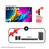 86" LG QNED AI QNED80 Smart TV 4K 2024