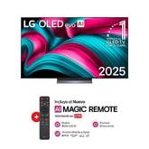 65" LG OLED evo AI C5 4K Smart TV 2025