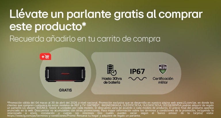 Compra esta LG TV y llévate tu Sound Bar LG a un precio único