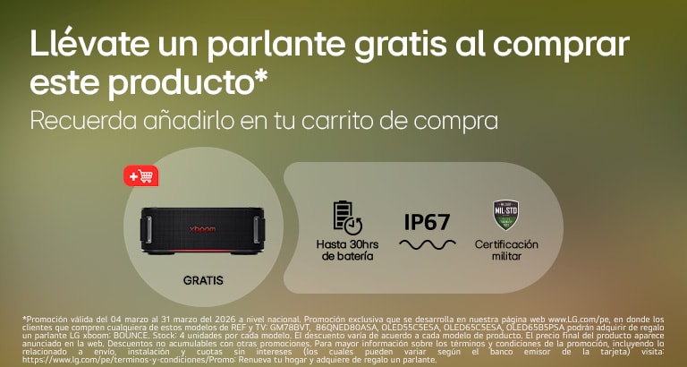 Compra esta LG TV y llévate tu Sound Bar LG a un precio único
