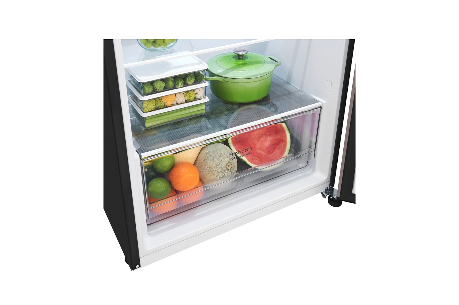 drawer with fruit stored
