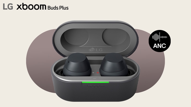 LG xboom Buds Plus audífonos inalámbricos premium con ANC y conectividad avanzada.