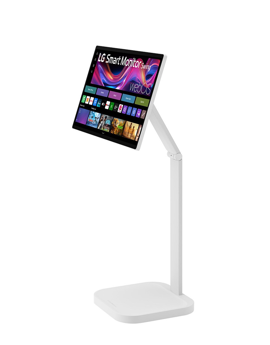 LG 31.5-inch 4K UHD IPS Smart Monitor Swing with Touchscreen, Rolling ...