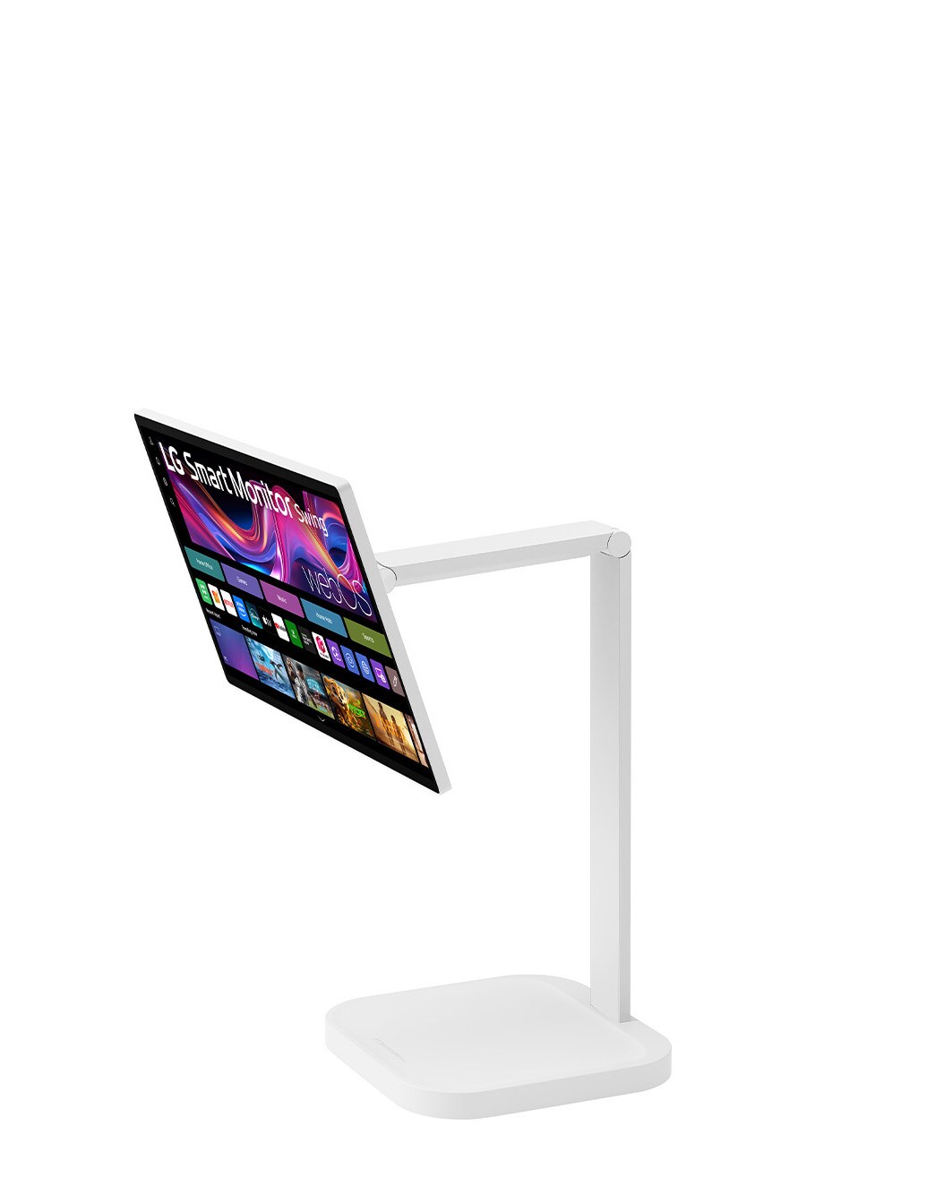 LG 31.5-inch 4K UHD IPS Smart Monitor Swing with Touchscreen, Rolling ...