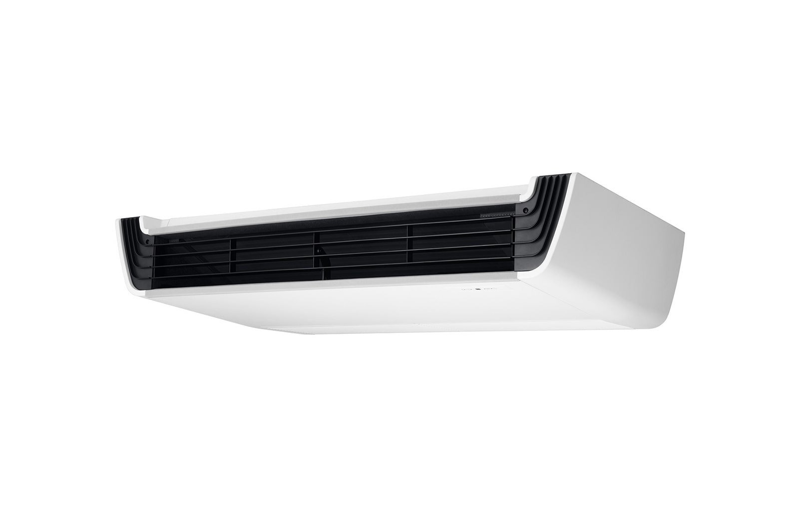 'LG Ceiling Suspended ARNU18GV1A4 has v-shaped design with the black color front grill.
