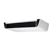 'LG Ceiling Suspended ARNU24GV1A4 has v-shaped design with the black color front grill.