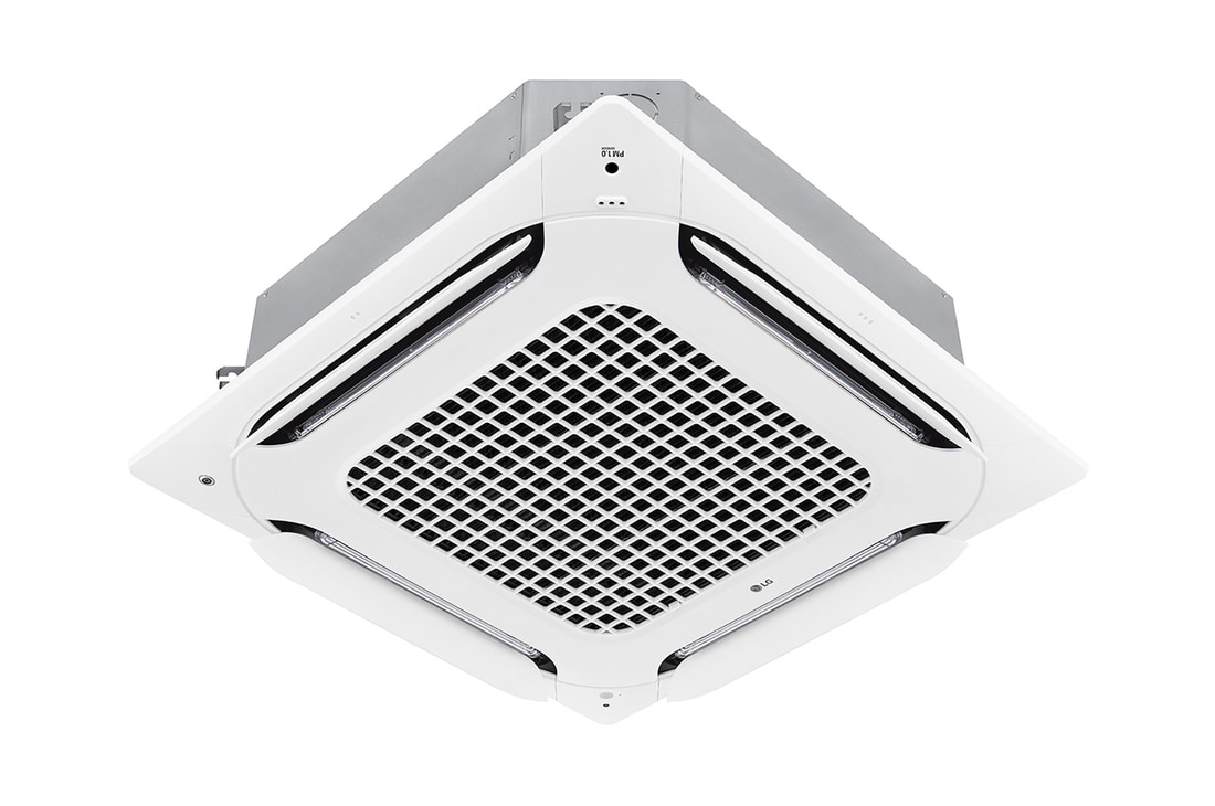 LG Dual Vane Cassette, Indoor Unit, ARNU48GTAB4 is a square shape, and air can extend in four ways. 