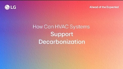 HVAC Decarbonization Strategies for Energy Efficiency and Electrification