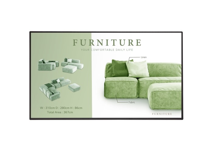 LG UHD Signage Display, 65UM5N-H