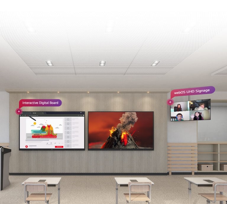 Explore more showroom at<br>LG Digital Connect1