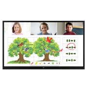 Front view of Interactive Digital Board 75TR3BF