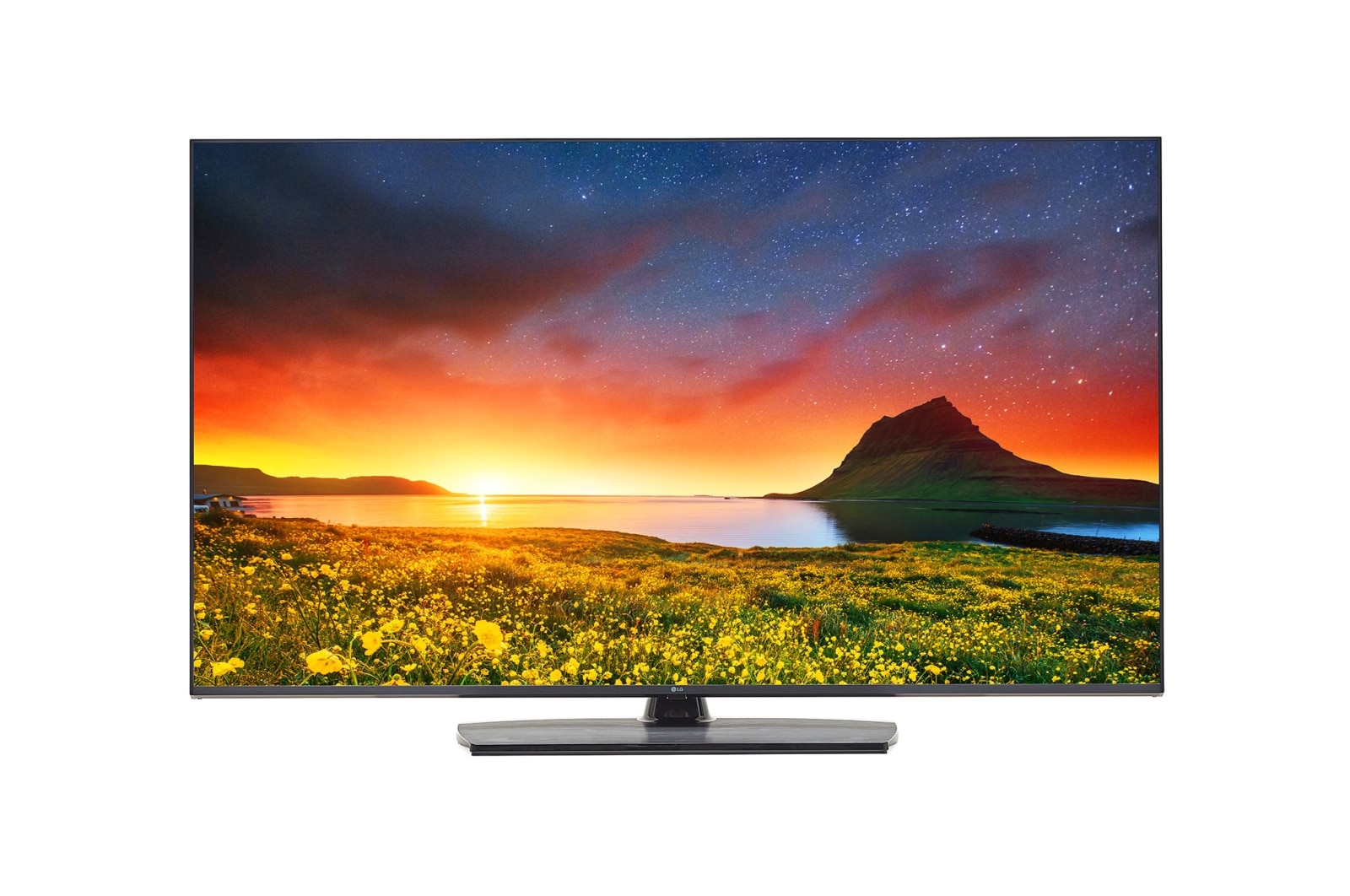 Front view of 4K UHD Hospitality TV with Pro:Centric Direct 55UR761H0TA