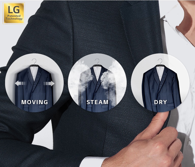 Moving Hanger x TrueSteam™ Clothing Care