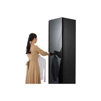 LG Styler Mirror Black (Built-in HandySteamer™), SC5GMR80H