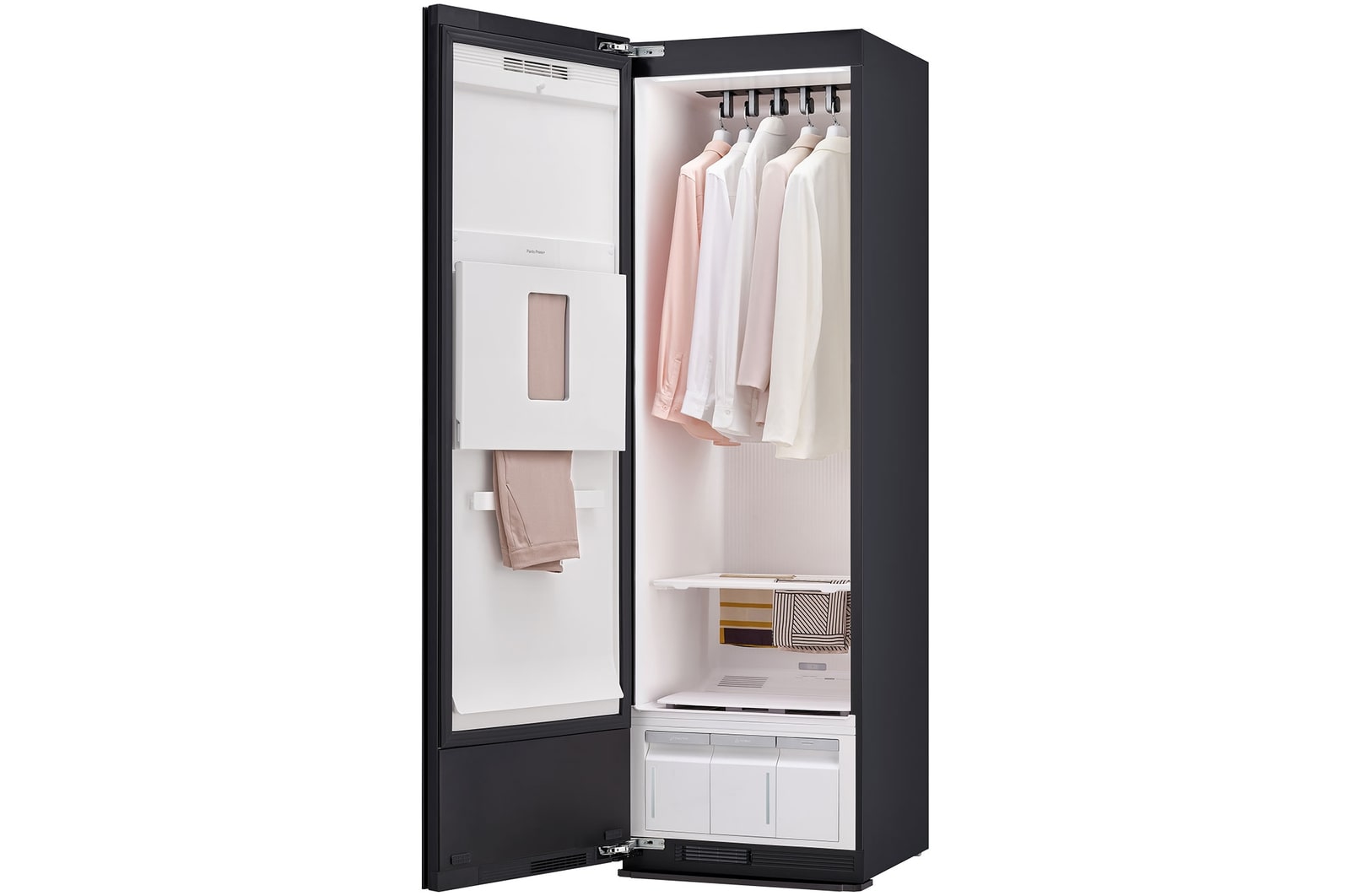 LG Styler Mirror Black (Built-in HandySteamer™), SC5GMR80H