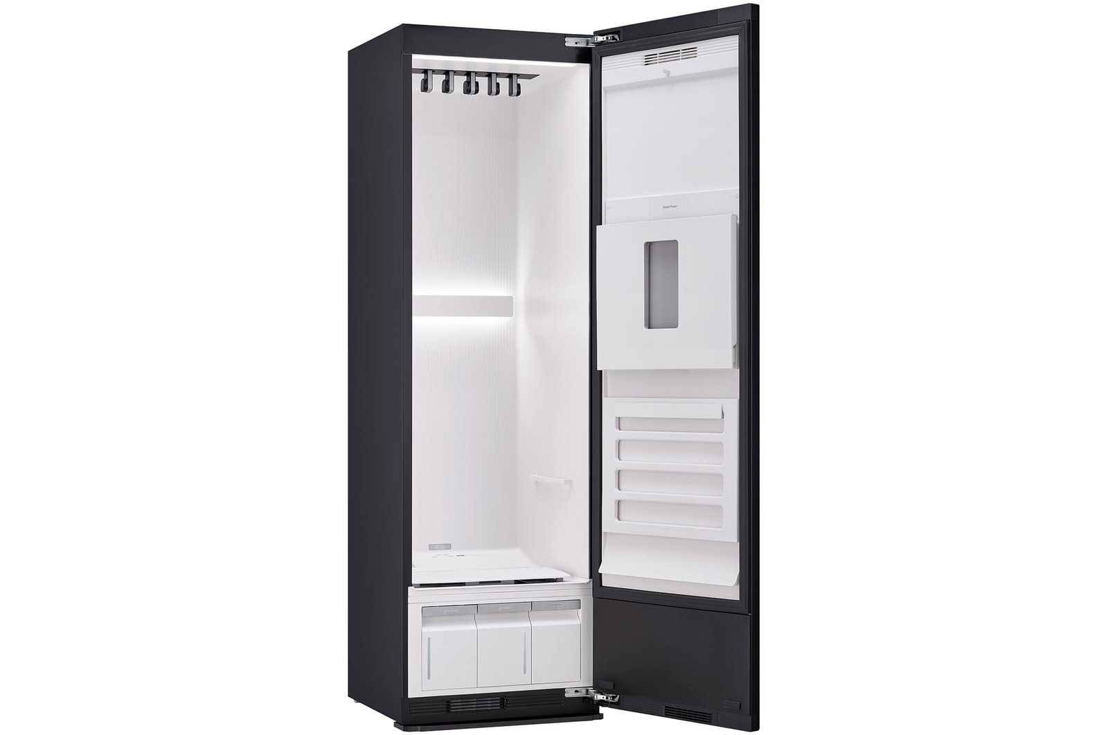 LG Styler Mirror Black (Built-in HandySteamer™), SC5GMR80H