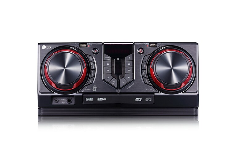 LG 720 watts RMS, Voice Canceller & Key Changer, Auto DJ, Dual UBS, Bluetooth, TV Sound Sync, Karaoke Function XBOOM, CJ45