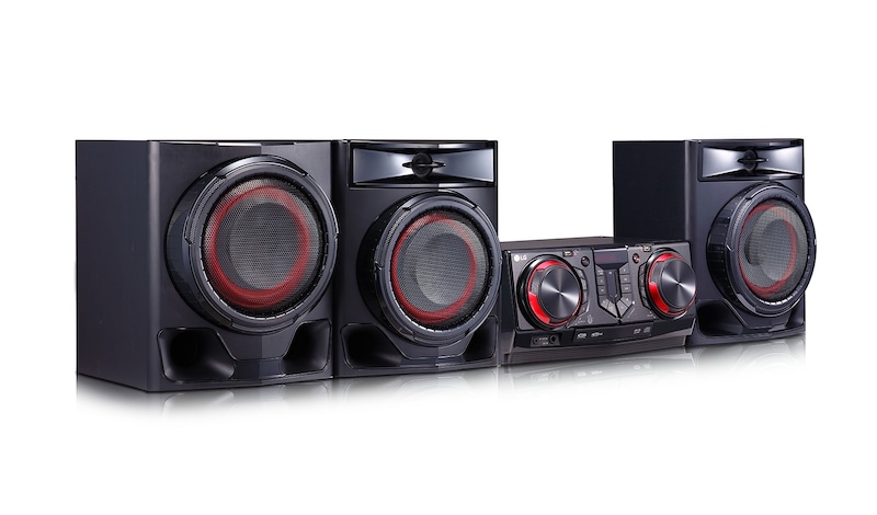LG 720 watts RMS, Voice Canceller & Key Changer, Auto DJ, Dual UBS, Bluetooth, TV Sound Sync, Karaoke Function XBOOM, CJ45