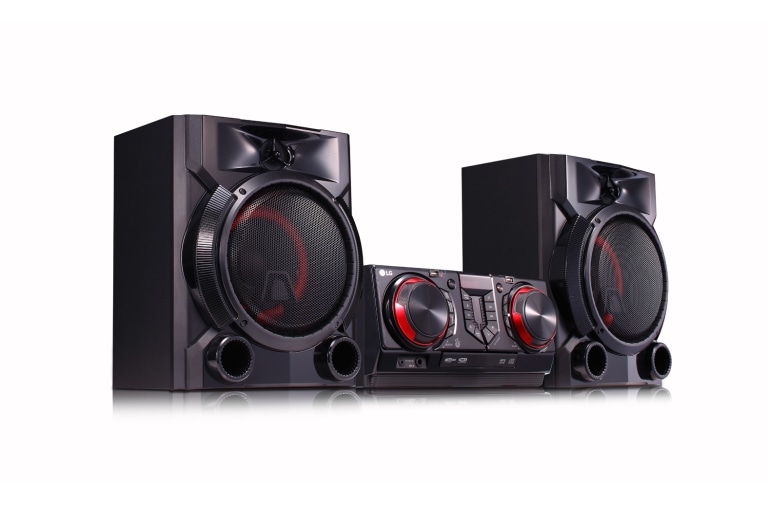 LG 900 Watts RMS, LED Speaker Lighting, Multi Juke Box, Auto DJ, TV Sound Sync, Wireless Party Link XBOOM, CJ65