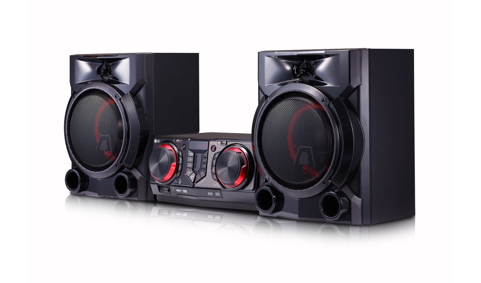 LG 900 Watts RMS, LED Speaker Lighting, Multi Juke Box, Auto DJ, TV Sound Sync, Wireless Party Link XBOOM, CJ65
