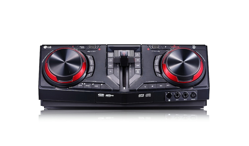 LG 2.1 ch, 2900W RMS, FM, TV Sound Sync, Wireless Party Link, DJ & Karaoke Functions, Bass Blast+, CJ88