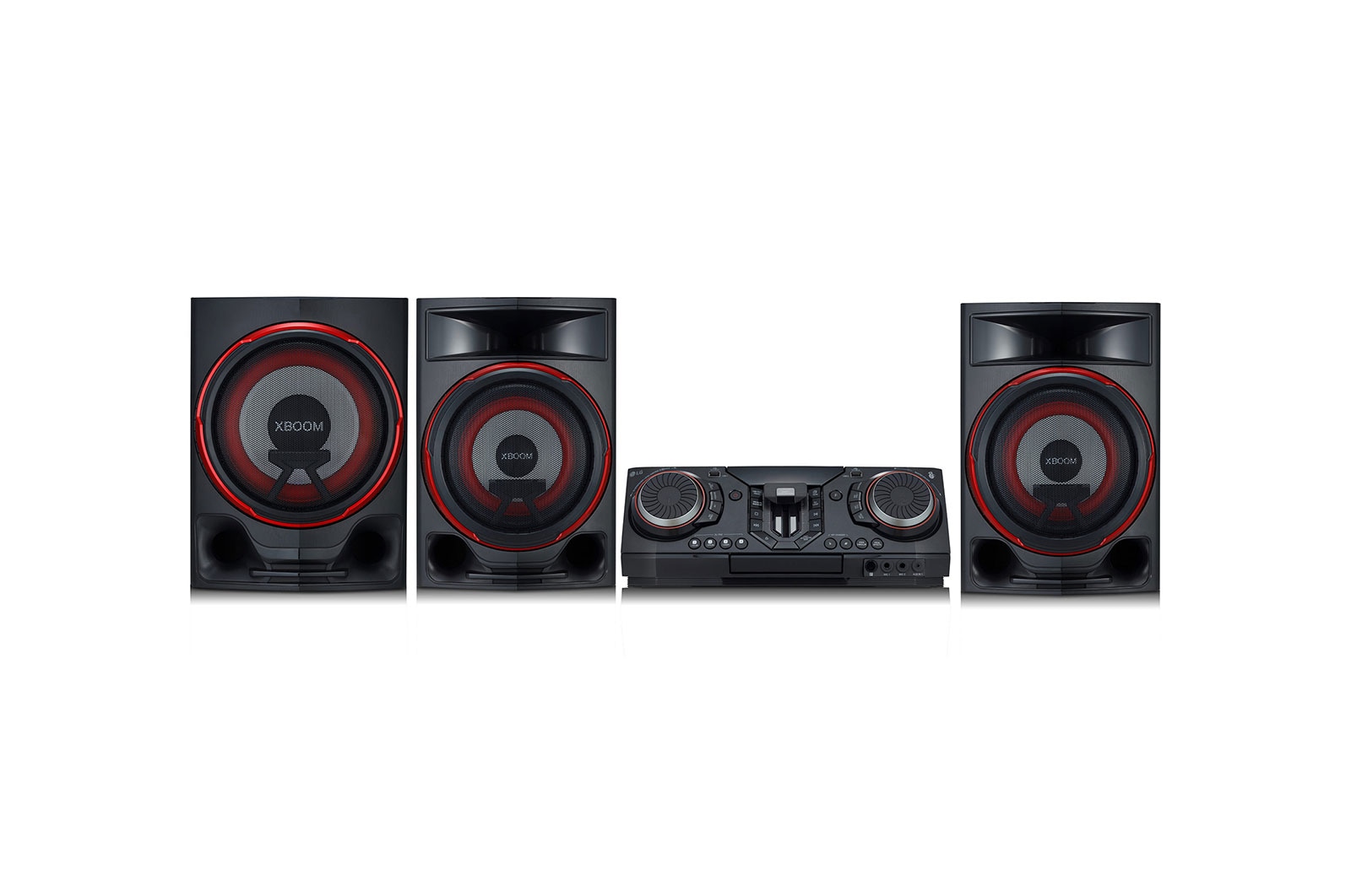 Front view of Bluetooth speaker LG XBOOM CL88 2900W Karaoke Party Speaker CL88
