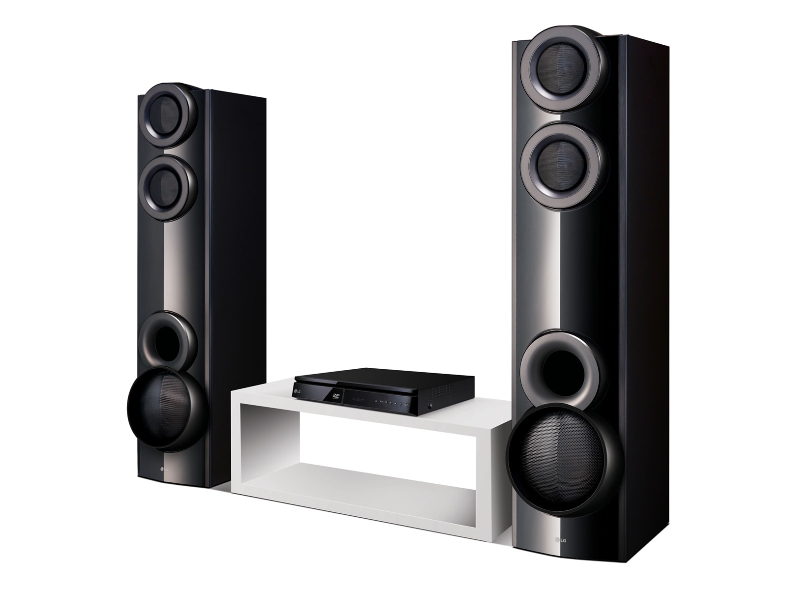 Front view of LG Home Theater System LHD675 LHD675