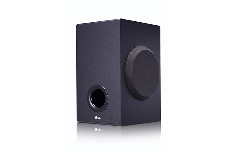 LG 2.1 ch, 32” ↑ TV Matching, 160W RMS, Wireless Subwoofer, Compact Design, SJ2