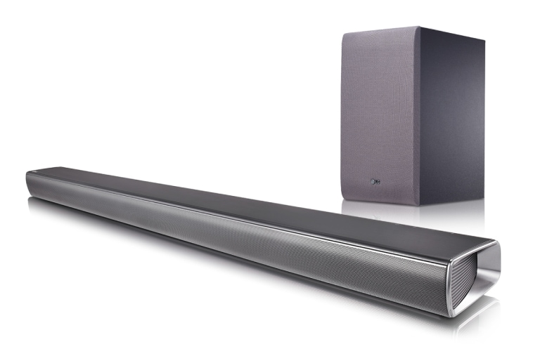 Front view of LG Sound Bar SJ5 SJ5