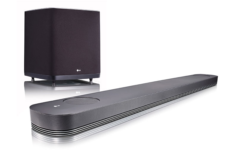 Front view of LG Soundbar SJ9 SJ9
