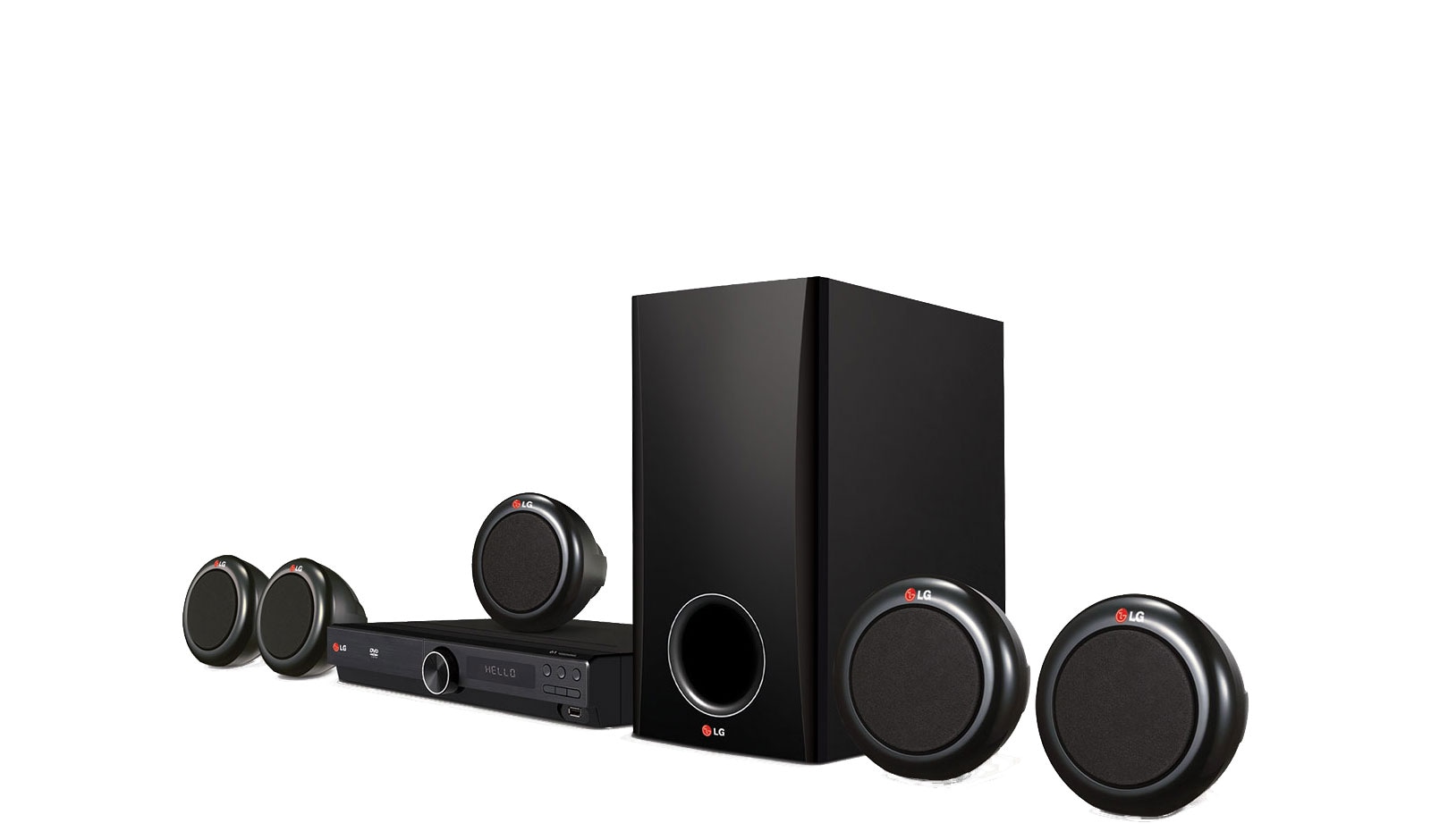 Front view of LG Home Cinema System DH3140S DH3140S
