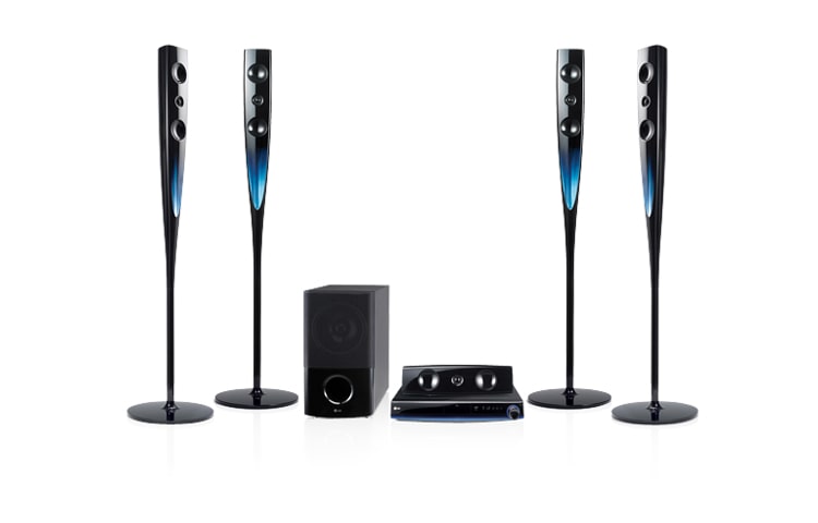 Front view of Blu-ray Home Theater System HB954TB
