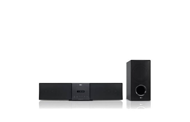 Front view of Wall-mountable 32&#34; LCD TV Matching , Bass Blast Front Subwoofer, 1080p Full HD Up-Scaling, USB Direct Recording , LG Sound Gallery &amp; Wireless Subwoofer HLT35W