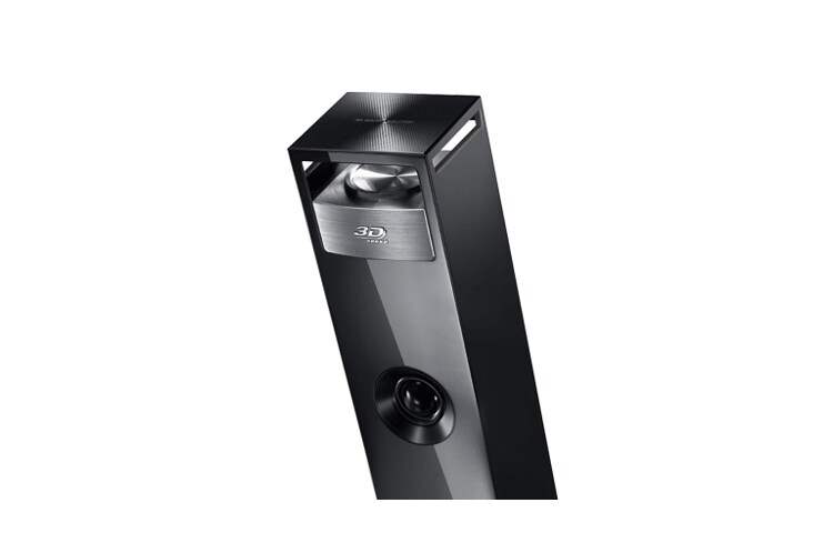 LG 9.1 speakers/1125W, Upright 3D Speakers, 360º Reflector, Sound Field Expansion, 3D Sound Analyzer, LG Smart TV Function, HX906TX