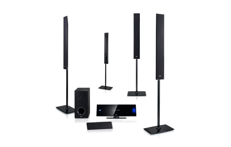 LG 3D Blu-ray HTS, 1100W RMS, Full HD 1080p24p, HDMI 1.3 Deep Color, NetCast, Wi-Fi Built-in, HX995TZ