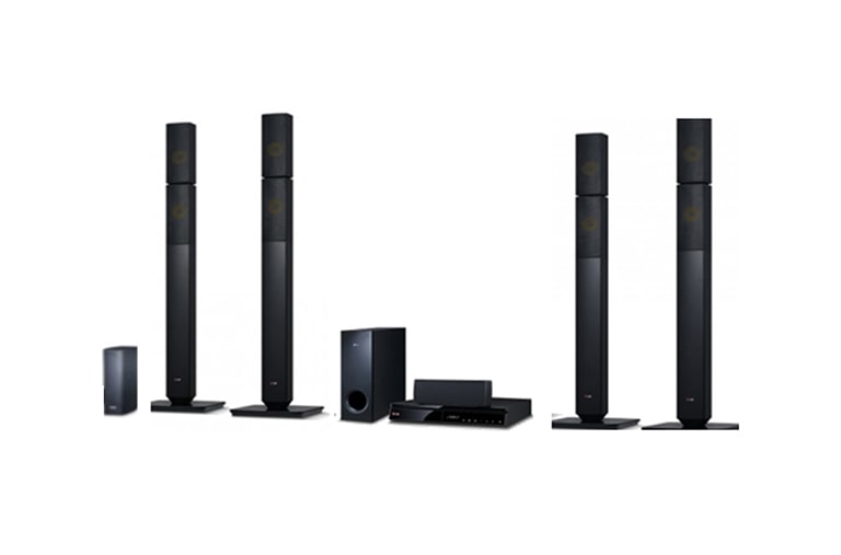 Front view of BLU-RAY HTS LHB655NW