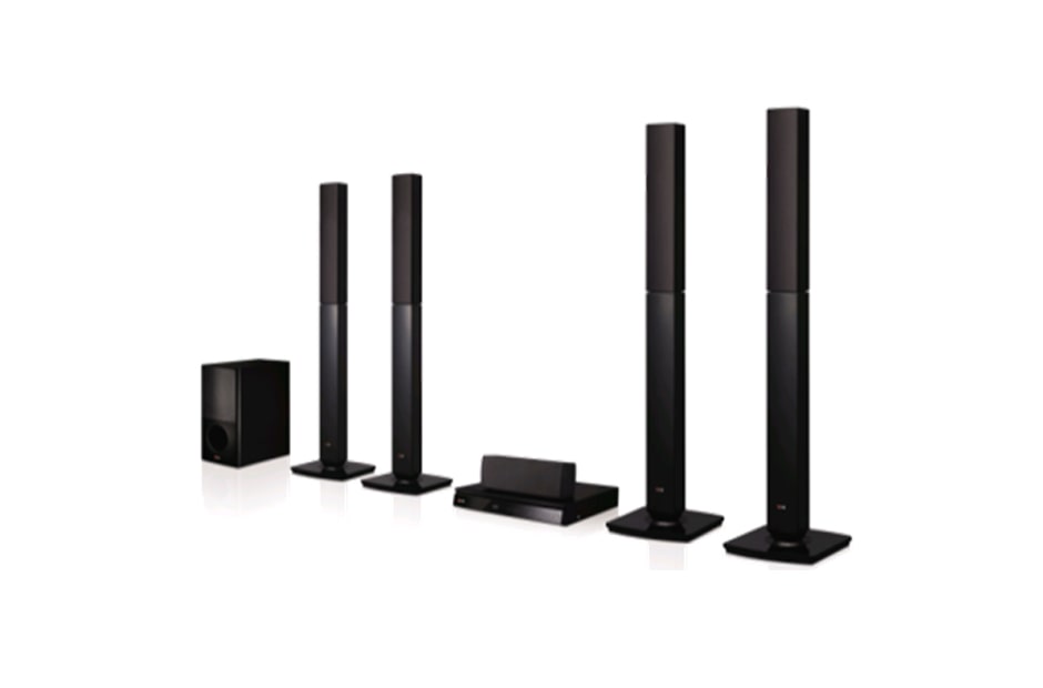 Front view of LG Home Theater System LHD657 LHD657