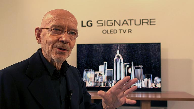 A film of Mario Bellini's interview about design innovation on Rollable TV (play the video)