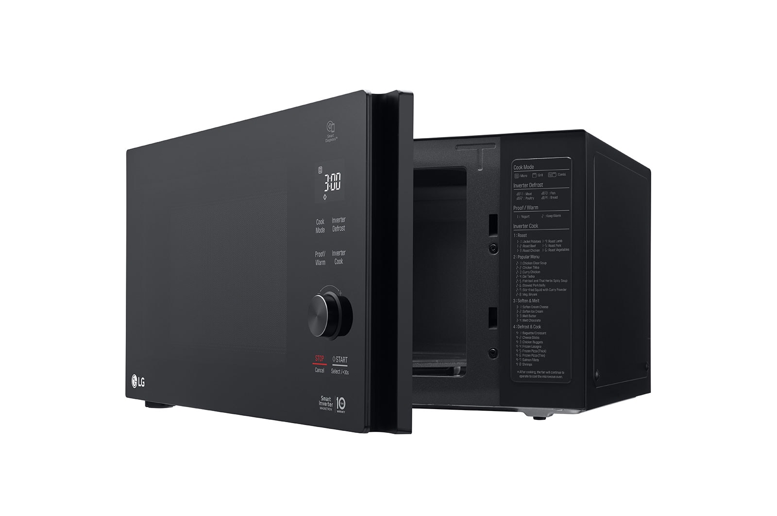 LG 25L NeoChef ™ Smart Inverter Microwave Oven with Grill, MH6565DIS