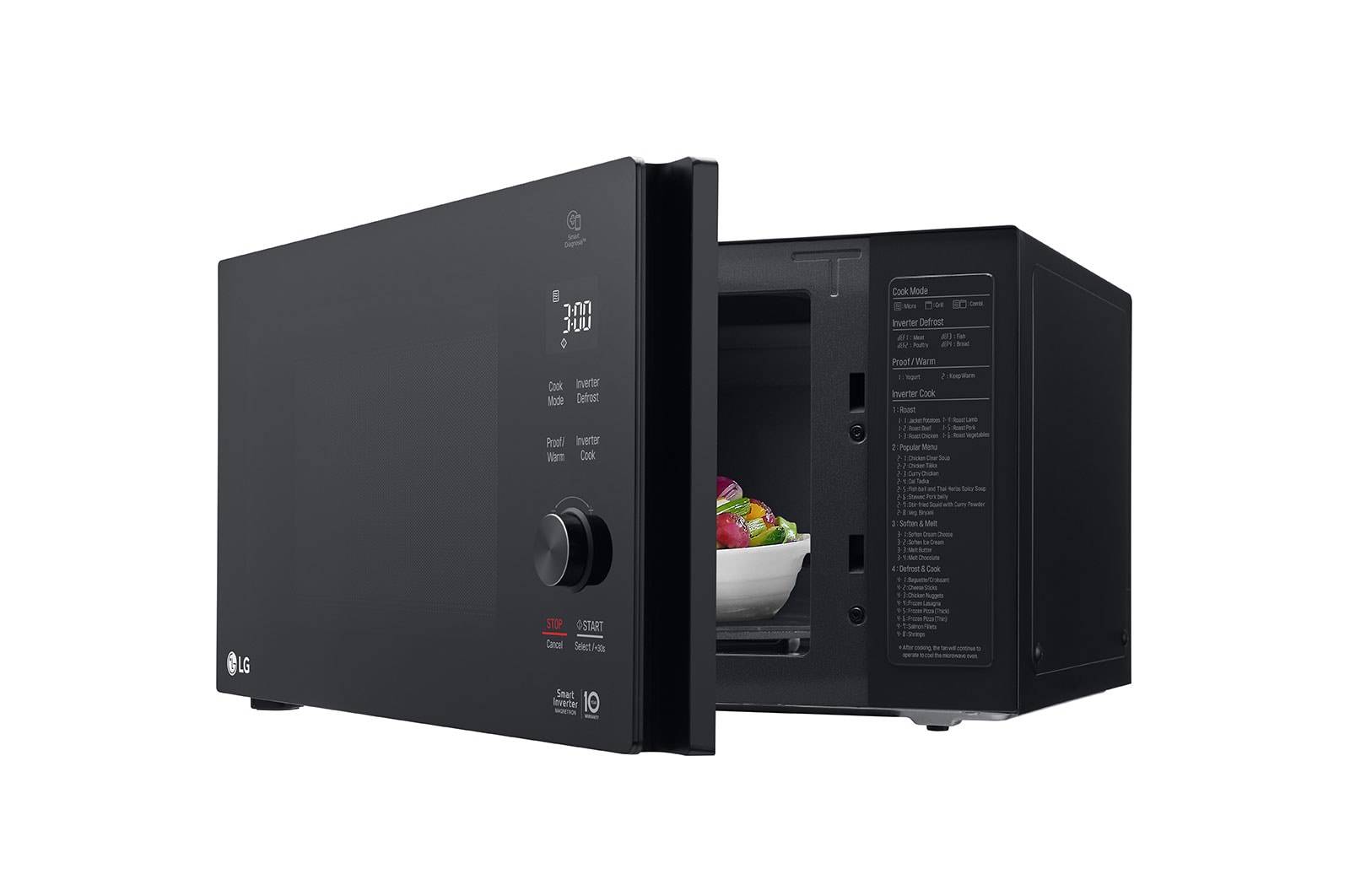 LG 25L NeoChef ™ Smart Inverter Microwave Oven with Grill, MH6565DIS