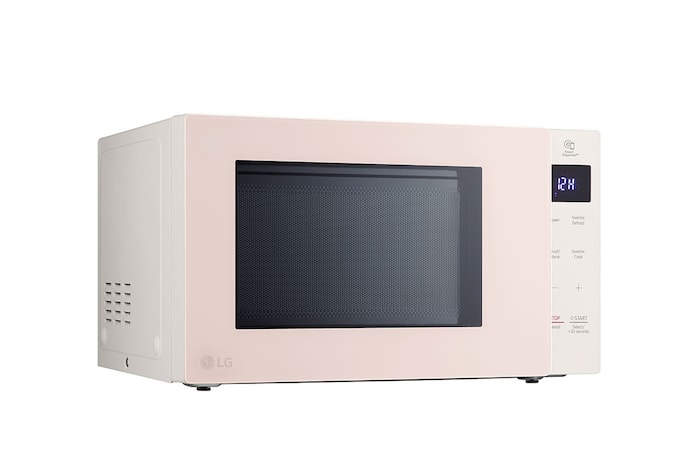 LG 25L NeoChef ™ Smart Inverter Objet Microwave Oven in Pink, MS2535GIP