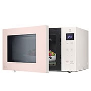 LG 25L NeoChef ™ Smart Inverter Objet Microwave Oven in Pink, MS2535GIP