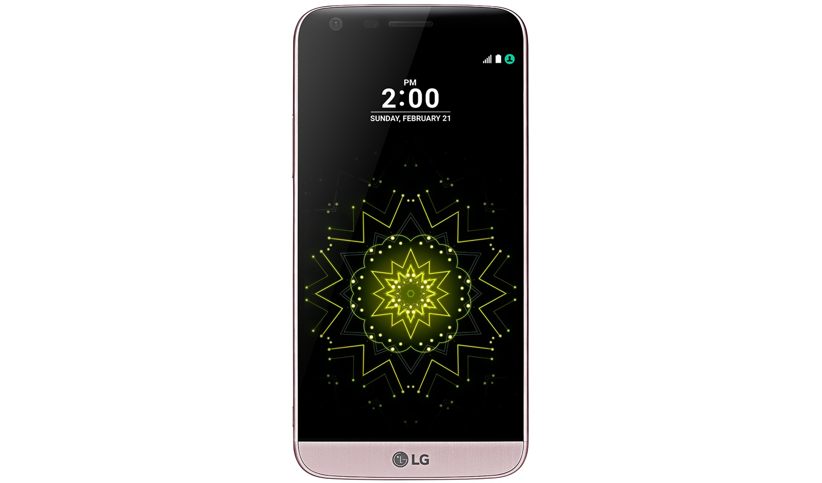 Front view of LG G5 | Pink LGH860 (Pink)