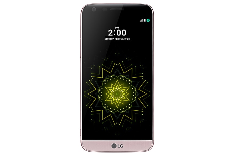 Front view of LG G5 | Pink LGH860 (Pink)